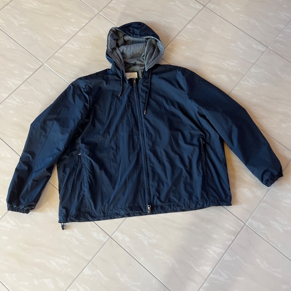 #2770 Bugatchi Navy Rain Jacket size XXL - Picture 2 of 7